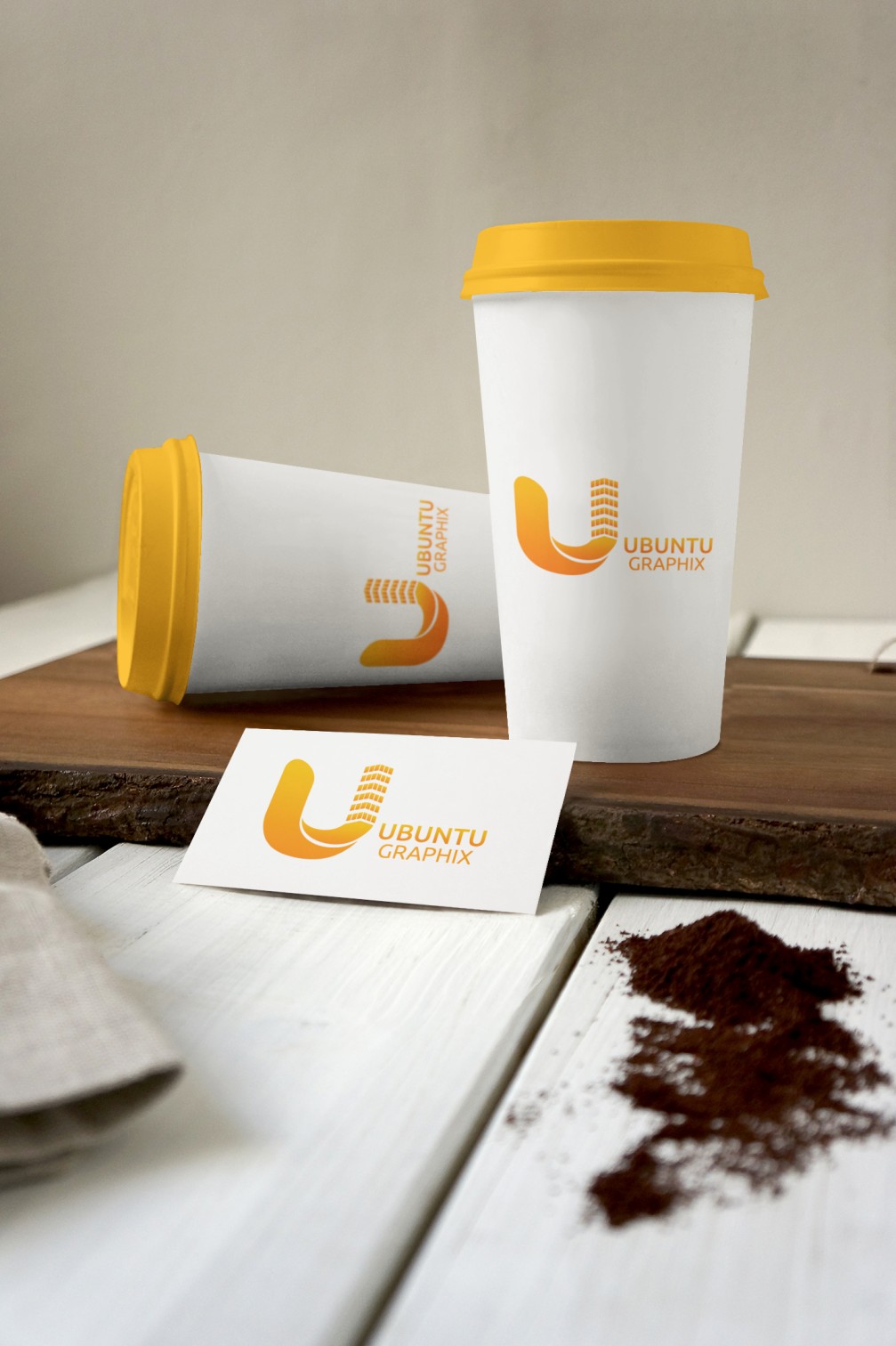 mockup-of-two-coffee-cups-and-a-business-card